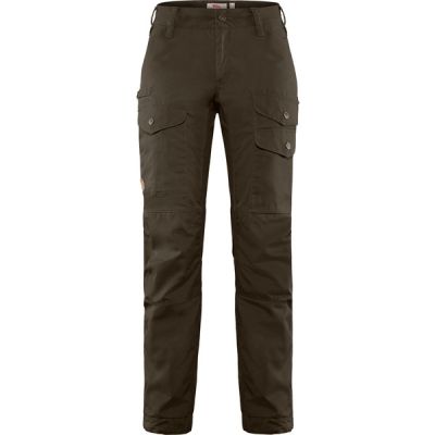 Fjällräven Vidda Pro Ventilated Trs W Reg - Dark Olive - Naiset - 40 - Partioaitta