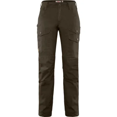 Fjällräven Vidda Pro Ventilated Trs W Reg - Dark Olive - Naiset - 44 - Partioaitta, kuva 1 / 1