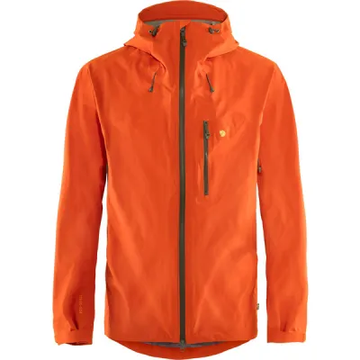 Fjällräven Bergtagen Lite Eco-shell Jkt M - Hokkaido Orange - Miehet - XL - Partioaitta, kuva 1 / 1