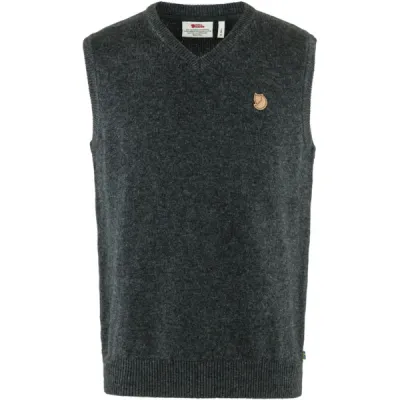 Fjällräven Övik Wool Vest M - Dark Grey - Miehet - XL - Partioaitta, kuva 1 / 1