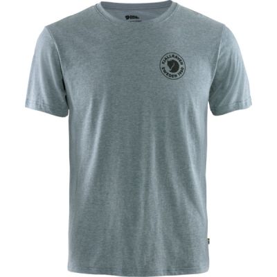 Fjällräven 1960 Logo T-shirt M - Uncle Blue-melange - Miehet - S - Partioaitta