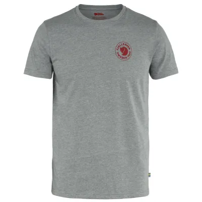 Fjällräven 1960 Logo T-shirt M - Grey Melange - Miehet - XS - Partioaitta, kuva 1 / 1