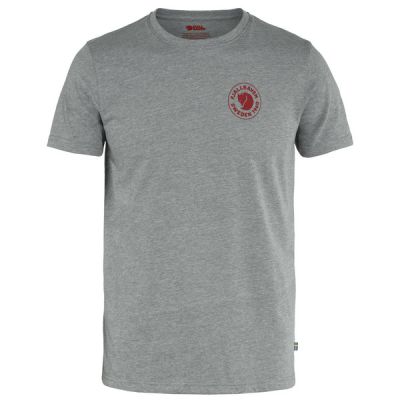 Fjällräven 1960 Logo T-shirt M - Grey Melange - Miehet - M - Partioaitta
