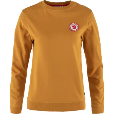 Fjällräven 1960 Logo Badge Sweater W - Acorn - Naiset - L - Partioaitta, kuva 1 / 1