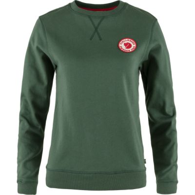 Fjällräven 1960 Logo Badge Sweater W - Deep Patina - Naiset - XS - Partioaitta