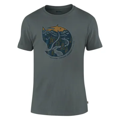 Fjällräven Arctic Fox T-shirt M - Dusk - Miehet - XS - Partioaitta, kuva 1 / 1