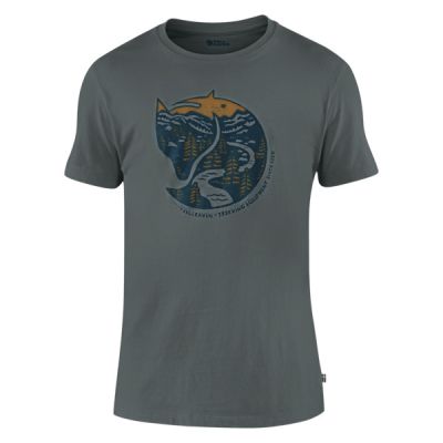 Fjällräven Arctic Fox T-shirt M - Dusk - Miehet - L - Partioaitta