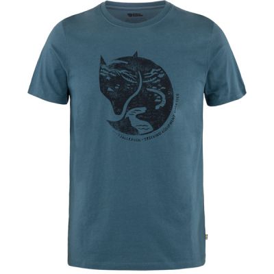 Fjällräven Arctic Fox T-shirt M - Indigo Blue - Miehet - XL - Partioaitta