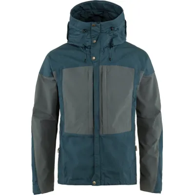 Fjällräven Keb Jacket M - Mountain Blue-basalt - Miehet - L - Partioaitta, kuva 1 / 1