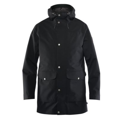Fjällräven Greenland Eco-shell Jacket M - Black - Miehet - S - Partioaitta