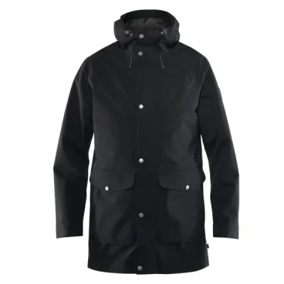 Fjällräven Greenland Eco-shell Jacket M - Black - Miehet - S - Partioaitta, kuva 1 / 1