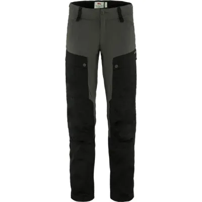 Fjällräven Keb Trousers M - Black-stone Grey - Miehet - 54/S - Partioaitta, kuva 1 / 1