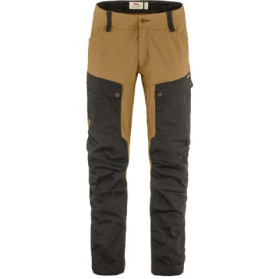 Fjällräven Keb Trousers M - Dark Grey-buckwheat Brown - Miehet - 56/R - Partioaitta | Alk. 249,00 €
