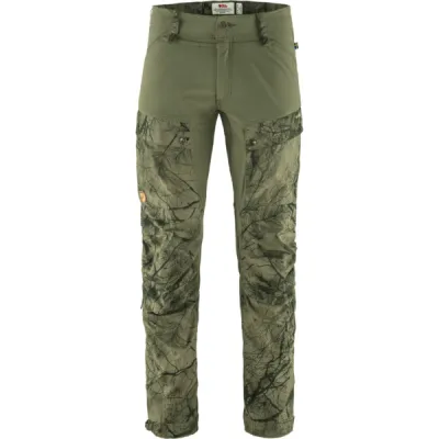 Fjällräven Keb Trousers M - Green Camo-laurel Green - Miehet - 54/S - Partioaitta, kuva 1 / 1