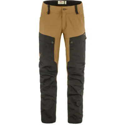 Fjällräven Keb Trousers M - Dark Grey-buckwheat Brown - Miehet - 42/R - Partioaitta, kuva 1 / 1