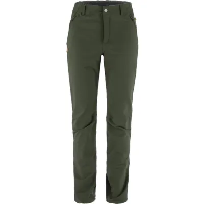 Fjällräven Abisko Winter Stretch Trousers W - Deep Forest - Naiset - 40/S - Partioaitta, kuva 1 / 1