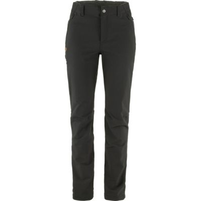 Fjällräven Abisko Winter Stretch Trousers W - Black - Naiset - 34/L - Partioaitta