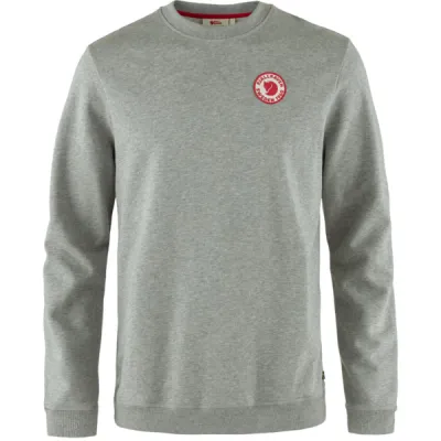 Fjällräven 1960 Logo Badge Sweater M - Grey-melange - Miehet - XXL - Partioaitta, kuva 1 / 1