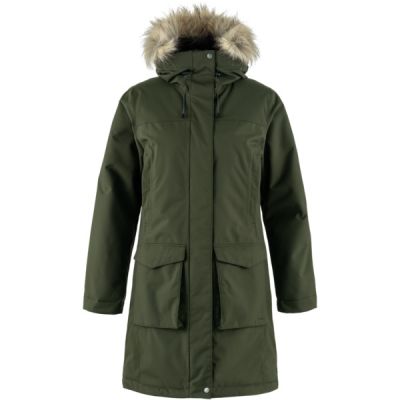 Talvitakki Fjällräven Nuuk Lite Parka W - Deep Forest - Naiset - XL - Partioaitta
