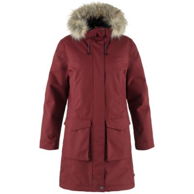 Talvitakki Fjällräven Nuuk Lite Parka W - Bordeaux Red - Naiset - XXS - Partioaitta | Alk. 529,00 €
