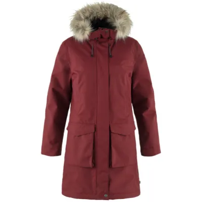 Talvitakki Fjällräven Nuuk Lite Parka W - Bordeaux Red - Naiset - S - Partioaitta, kuva 1 / 1