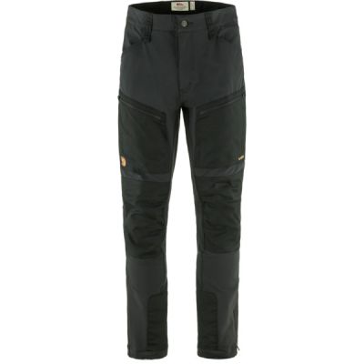 Fjällräven Keb Agile Winter Trousers M - Black-black - Miehet - 48/R - Partioaitta
