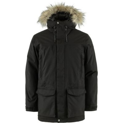 Fjällräven Nuuk Lite Parka M - Black - Miehet - XL - Partioaitta