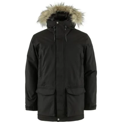 Fjällräven Nuuk Lite Parka M - Black - Miehet - M - Partioaitta, kuva 1 / 1