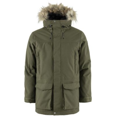 Fjällräven Nuuk Lite Parka M - Laurel Green - Miehet - XXL - Partioaitta