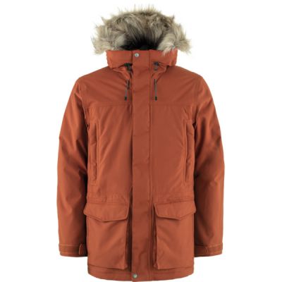 Fjällräven Nuuk Lite Parka M - Autumn Leaf - Miehet - S - Partioaitta