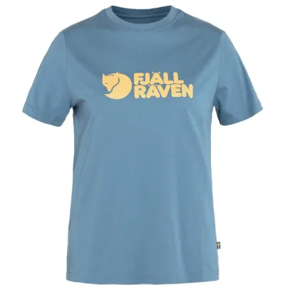 Fjällräven Fjällräven Logo Tee W - Dawn Blue - Naiset - M - Partioaitta, kuva 1 / 1