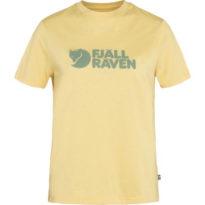 Fjällräven Fjällräven Logo Tee W - Mais Yellow - Naiset - M - Partioaitta