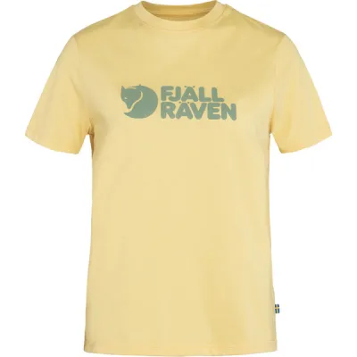Fjällräven Fjällräven Logo Tee W - Mais Yellow - Naiset - S - Partioaitta, kuva 1 / 1
