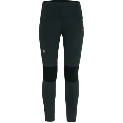 Fjällräven Abisko Trekking Tights Hd W - Black - Naiset - M - Partioaitta, kuva 1 / 1