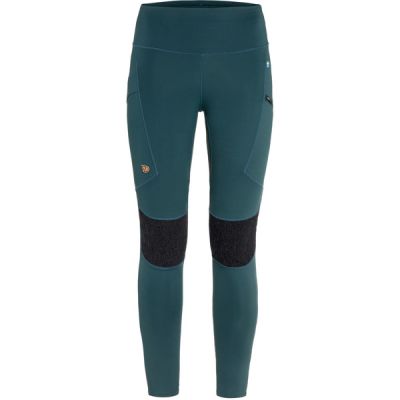 Fjällräven Abisko Trekking Tights Hd W - Mountain Blue - Naiset - M - Partioaitta