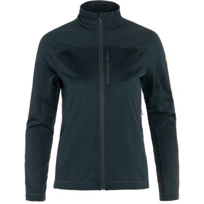 Fjällräven Abisko Lite Fleece Jacket W - Dark Navy - Naiset - XS - Partioaitta
