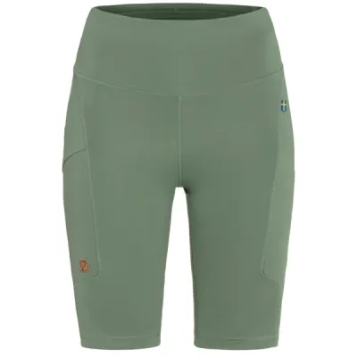 Fjällräven Abisko Short Tights W - Patina Green - Naiset - L - Partioaitta, kuva 1 / 1