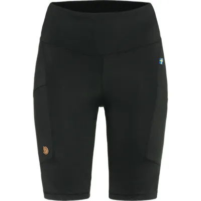 Fjällräven Abisko Short Tights W - Black - Naiset - S - Partioaitta, kuva 1 / 1