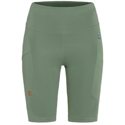 Fjällräven Abisko Short Tights W - Patina Green - Naiset - XS - Partioaitta | Alk. 119,00 €