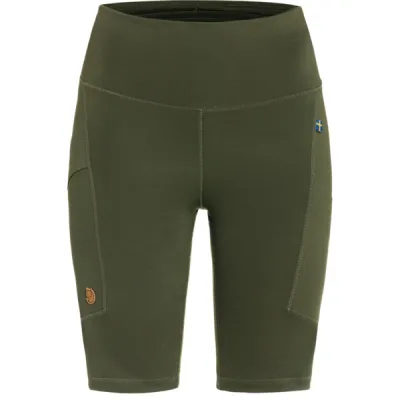 Fjällräven Abisko Short Tights W - Deep Forest - Naiset - XXS - Partioaitta, kuva 1 / 1