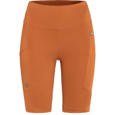 Fjällräven Abisko Short Tights W - Terracotta Brown - Naiset - XXS - Partioaitta