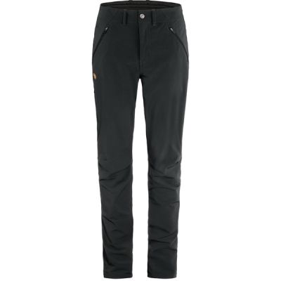 Fjällräven Abisko Trail Stretch Trousers W - Black - Naiset - 34/L - Partioaitta
