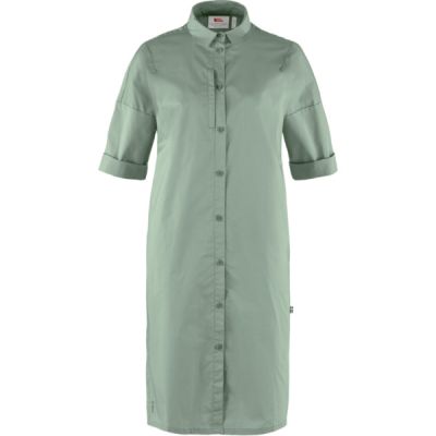 Fjällräven High Coast Shade Dress W - Misty Green - Naiset - L - Partioaitta