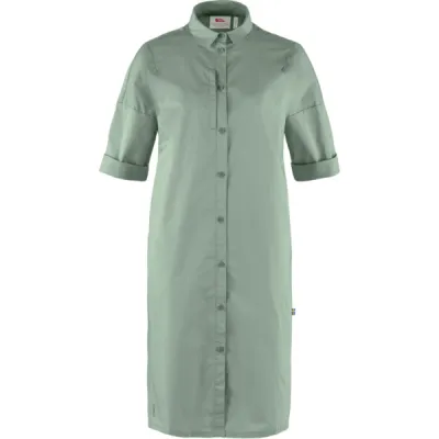Fjällräven High Coast Shade Dress W - Misty Green - Naiset - S - Partioaitta, kuva 1 / 1