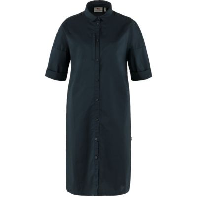 Fjällräven High Coast Shade Dress W - Dark Navy - Naiset - L - Partioaitta