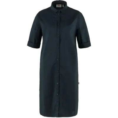 Fjällräven High Coast Shade Dress W - Dark Navy - Naiset - L - Partioaitta, kuva 1 / 1