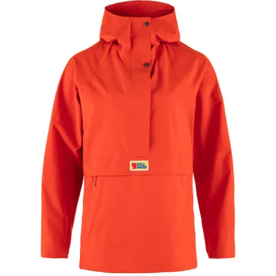 Fjällräven Vardag Hydratic Anorak W - Flame Orange - Naiset - S - Partioaitta, kuva 1 / 1