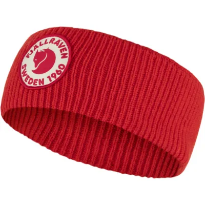 Fjällräven 1960 Logo Headband - True Red - Unisex - OneSize - Partioaitta, kuva 1 / 1