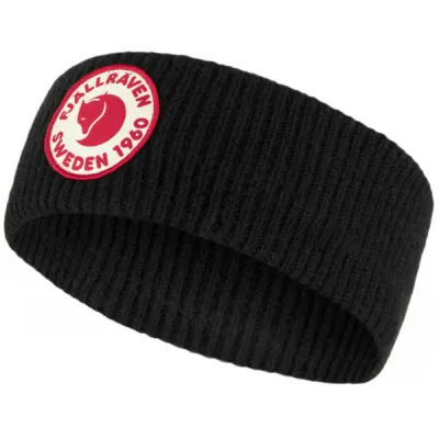 Fjällräven 1960 Logo Headband - Black - Unisex - OneSize - Partioaitta, kuva 1 / 1
