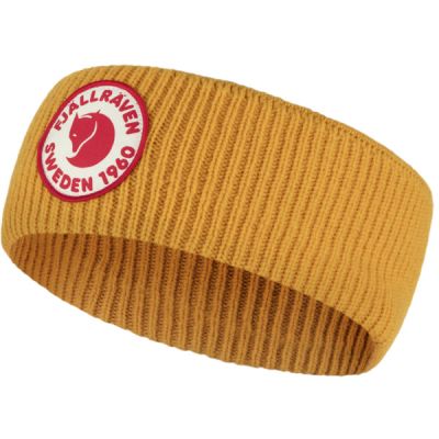 Fjällräven 1960 Logo Headband - Mustard Yellow - Unisex - OneSize - Partioaitta